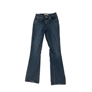 Levi’s 725 high tide bootcut jeans- dark wash